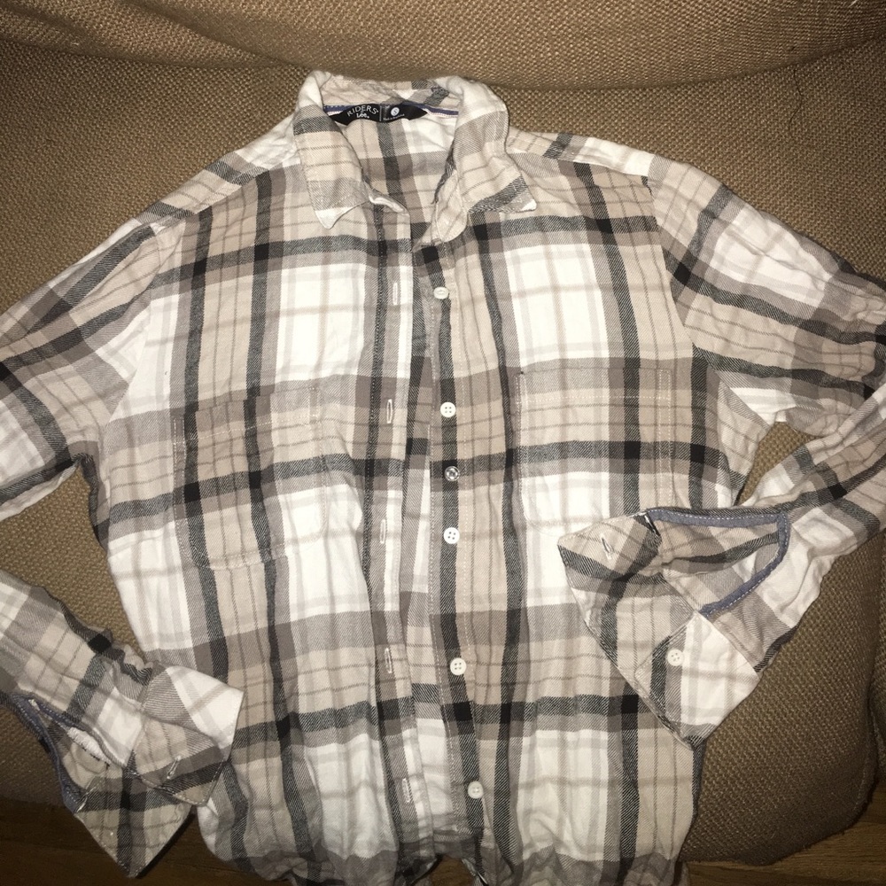 Plaid button up